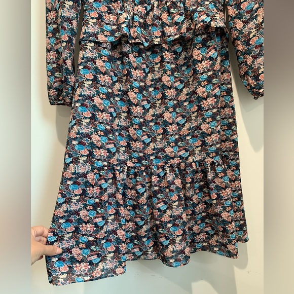 J. Crew Midi Floral Dress - Size 4 - Picture 6 of 10